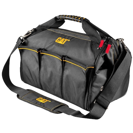Cat Tool Bag, Black/Yellow, Polyester 240044